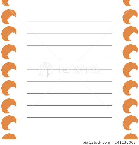 Croissant Letter Croissant Letter 141132005