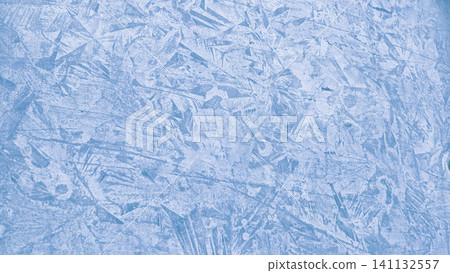 Blue frozen ice crystal texture overlay against transparent background, concept of freezing winter weather Blue frozen ice crystal texture overlay against transparent background, concept of freezing winter weather 141132557