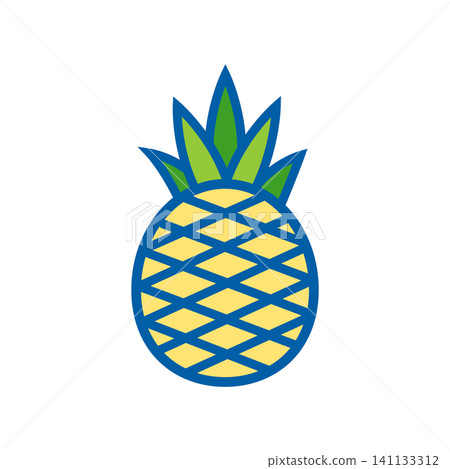 Pineapple icon (with outline) Pineapple icon (with outline) 141133312
