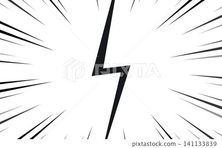 Comic manga transparent background with radial lines frame speed action effect Comic manga transparent background with radial lines frame speed action effect 141133839
