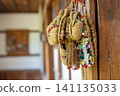 彩色稻草裝飾品 141135033