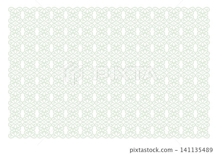 Classic ornamental arabesque security background, elegant damask-style background material. Classic ornamental arabesque security background, elegant damask-style background material. 141135489