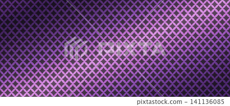 Purple perforated metal plate with diamond pattern mesh texture. Realistic steel grill background with geometric holes and metallic shiny surface for industrial design projects. Purple perforated metal plate with diamond pattern mesh texture. Realistic steel grill background with geometric holes and metallic shiny surface for industrial design projects. 141136085