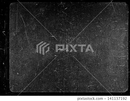 Old film frame overlay with scratches and dust Old film frame overlay with scratches and dust 141137192