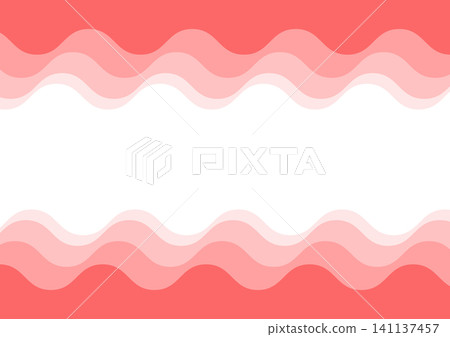 Wave frame 商業標題 紅色 Wave frame 商業標題 紅色 141137457