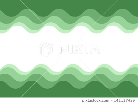 Wave frame business title green Wave frame business title green 141137459