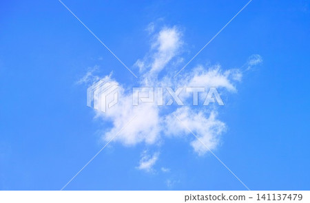 Blue sky and cloud image 141137479