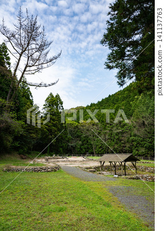 山口縣 / 世界遺產:春季“大板山多多良鐵器遺址(大板山多多良鐵器遺址)” 山口縣 / 世界遺產:春季“大板山多多良鐵器遺址(大板山多多良鐵器遺址)” 141137763