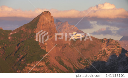 Stunning View of Klingenstock at Sunset in the Swiss Alps Stunning View of Klingenstock at Sunset in the Swiss Alps 141138101