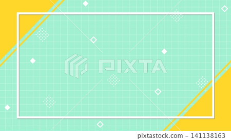 Colorful, simple, and cute frame backgrounds featuring squares and geometric shapes. Colorful, simple, and cute frame backgrounds featuring squares and geometric shapes. 141138163