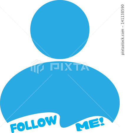 Follow Me icon for social media Follow Me icon for social media 141138590