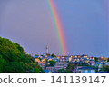 An airplane enters a rainbow that appeared in the city of Kawasaki, Kanagawa Prefecture. An airplane enters a rainbow that appeared in the city of Kawasaki, Kanagawa Prefecture. 141139147