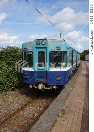 Scenery of the Choshi Electric Railway: Inubo Station (Choshi Electric Railway 3000 series train) Scenery of the Choshi Electric Railway: Inubo Station (Choshi Electric Railway 3000 series train) 141140336