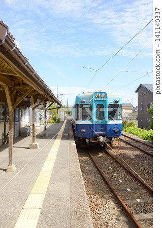 銚子電鐵沿途風景：戶川站（銚子電鐵3000系列車） 141140337