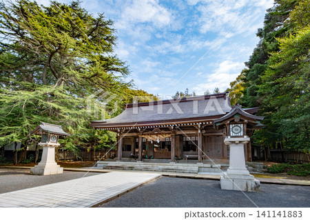 鳥取縣西白郡大山町名及神社參拜殿 鳥取縣西白郡大山町名及神社參拜殿 141141883