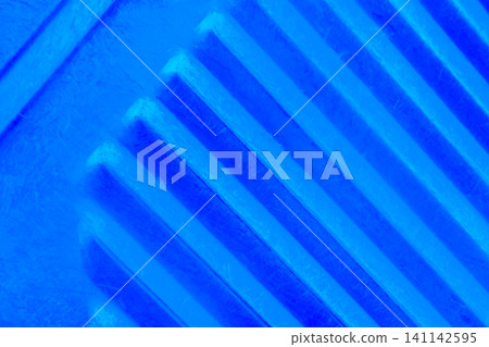 Metal background steel corrugated blue texture pattern metallic wall sheet iron surface fence abstract structure backdrop Metal background steel corrugated blue texture pattern metallic wall sheet iron surface fence abstract structure backdrop 141142595