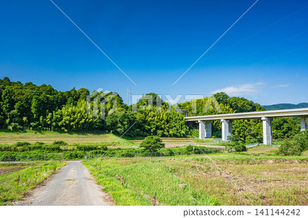 Rural landscape of Ogi, Otsu City, Shiga Prefecture Rural landscape of Ogi, Otsu City, Shiga Prefecture 141144242