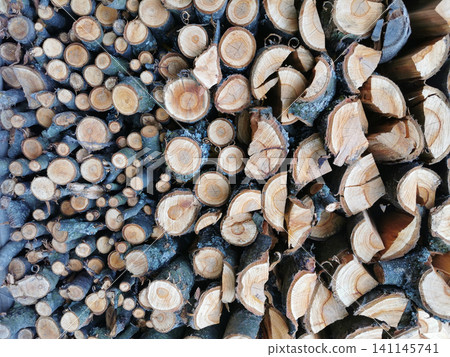 natural firewood texture 141145741