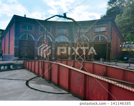 Otaru City Museum, Former Temiya Engine Shed, Otaru City, Hokkaido, Blue Sky 141146385