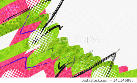 Abstract Creative Background with Colorful Brush Strokes, Halftone Patterns and Texture Effects. Modern and Dynamic Memphis Style Banner Design Abstract Creative Background with Colorful Brush Strokes, Halftone Patterns and Texture Effects. Modern and Dynamic Memphis Style Banner Design 141146993