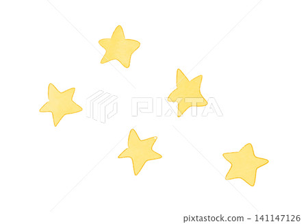 Simple star illustration Simple star illustration 141147126