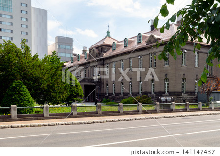Former Sapporo Court of Appeals building (Sapporo City Museum), diagonal front view, Chuo Ward, Sapporo City, early summer. Former Sapporo Court of Appeals building (Sapporo City Museum), diagonal front view, Chuo Ward, Sapporo City, early summer. 141147437