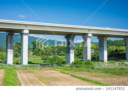 國道161號,經滋賀縣大津市小木町的鄉村地區 國道161號,經滋賀縣大津市小木町的鄉村地區 141147852
