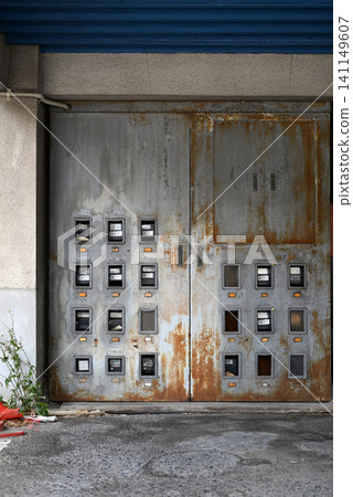 Meter box in a tenant building Meter box in a tenant building 141149607