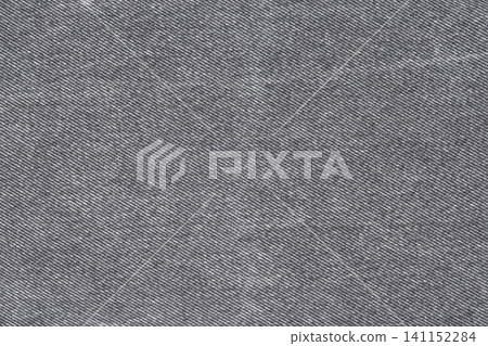Gray twill fabric texture background. Macro shot of monochrome woven textile Gray twill fabric texture background. Macro shot of monochrome woven textile 141152284