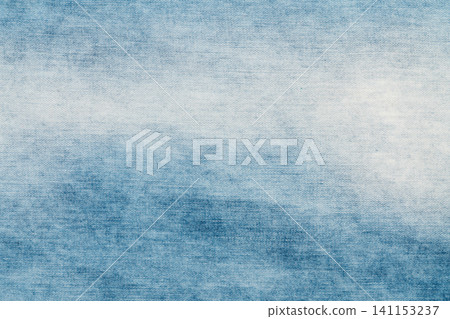 Light blue faded denim jean texture background for fashion design 141153237