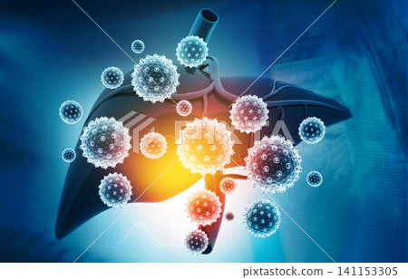 Virus attacks human liver Virus attacks human liver 141153305