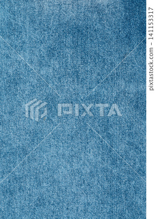 Blue denim texture background. Closeup of jeans fabric material Blue denim texture background. Closeup of jeans fabric material 141153317