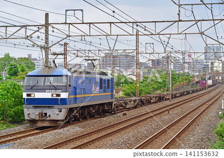 Tokaido Main Line, Sagami Freight Terminal, JR Freight, EF210-337 (Suita) Tokaido Main Line, Sagami Freight Terminal, JR Freight, EF210-337 (Suita) 141153632