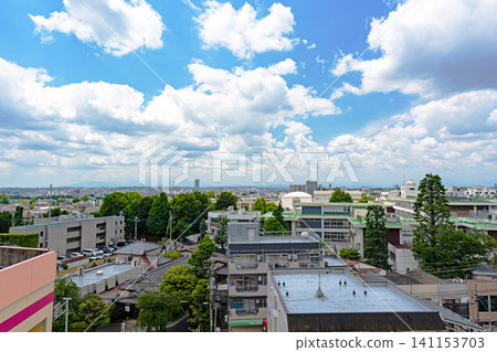 從東京調布市若葉町島中住宅仙川店向西眺望 從東京調布市若葉町島中住宅仙川店向西眺望 141153703