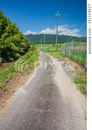 滋賀縣大津市荻町的鄉村景色 滋賀縣大津市荻町的鄉村景色 141154017