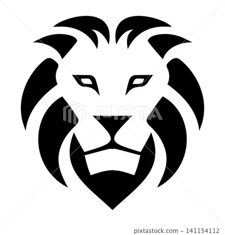 Abstract Lion Emblem Vector Design Abstract Lion Emblem Vector Design 141154112