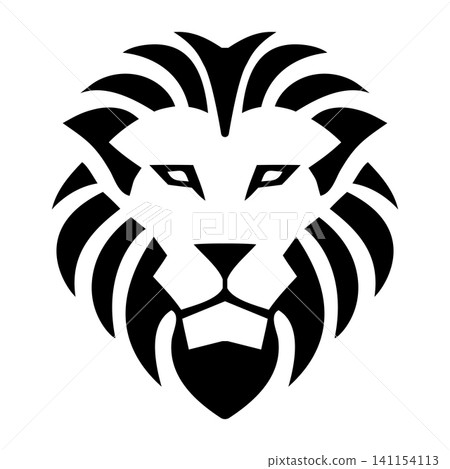 Modern Lion Mascot Logo Icon Modern Lion Mascot Logo Icon 141154113