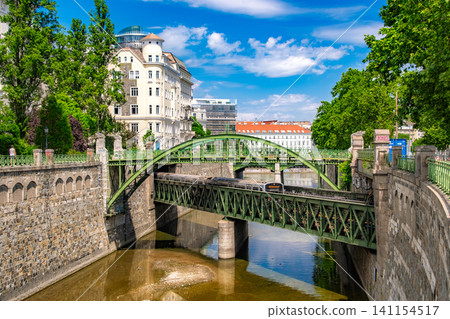 Vienna, Austria: The beautiful overpasses around the Zollamz Bridge, known as "Vienna's Ochanomizu" Vienna, Austria: The beautiful overpasses around the Zollamz Bridge, known as "Vienna's Ochanomizu" 141154517