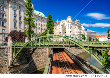 Vienna, Austria: The beautiful overpasses around the Zollamz Bridge, known as "Vienna's Ochanomizu" Vienna, Austria: The beautiful overpasses around the Zollamz Bridge, known as "Vienna's Ochanomizu" 141154521