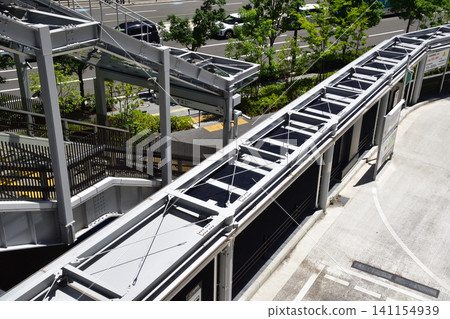 Perovskite solar cell installation, Osaka, Umeda Perovskite solar cell installation, Osaka, Umeda 141154939