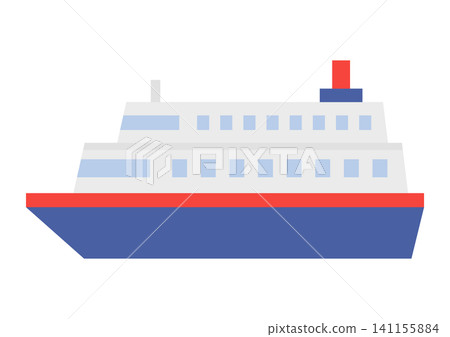 Simple ship icon material Simple ship icon material 141155884