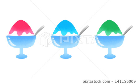 Three types of shaved ice Three types of shaved ice 141156009