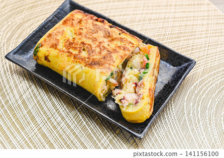 Easy cubed octopus in an egg roll pan Easy cubed octopus in an egg roll pan 141156100