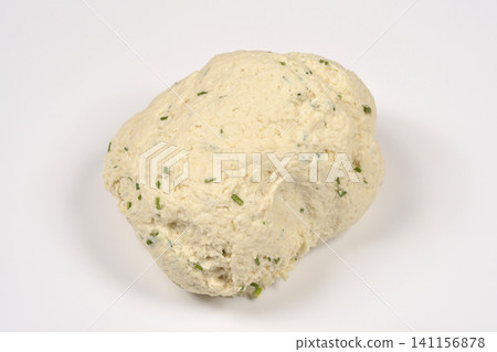 Gnocchi Dough with Cottage Cheese and Chives Gnocchi Dough with Cottage Cheese and Chives 141156878