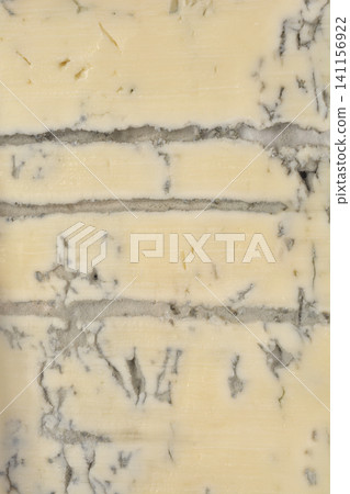 Macro texture of traditional blue cheese slice close up Macro texture of traditional blue cheese slice close up 141156922