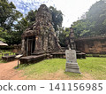 Scenery of the Angkor Wat ruins in Cambodia 141156985