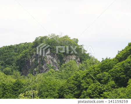 The towering Kamui Rock The towering Kamui Rock 141159259