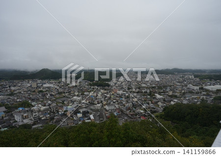 View from the mountaintop in Seki City View from the mountaintop in Seki City 141159866