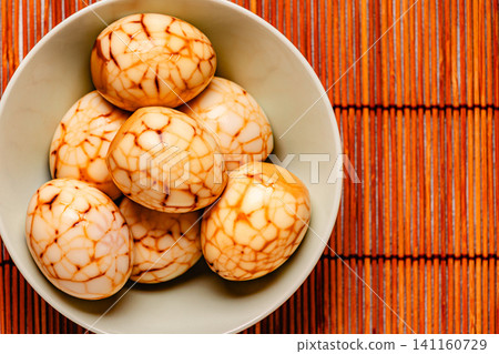 Brown and White Tea Marble Eggs Brown and White Tea Marble Eggs 141160729