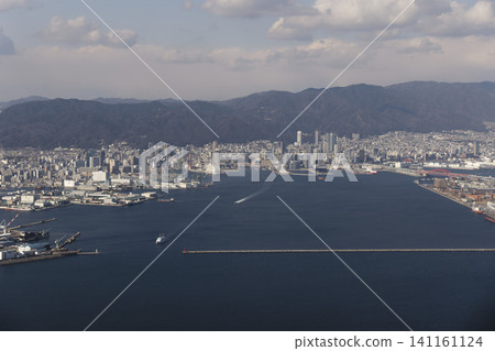 A panoramic view of Kobe City A panoramic view of Kobe City 141161124